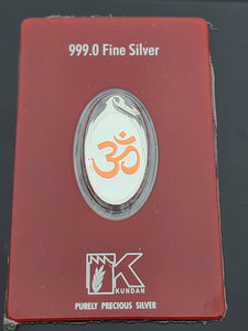 OM Pure Silver Coin scn24 - Royal Dubai Jewellers