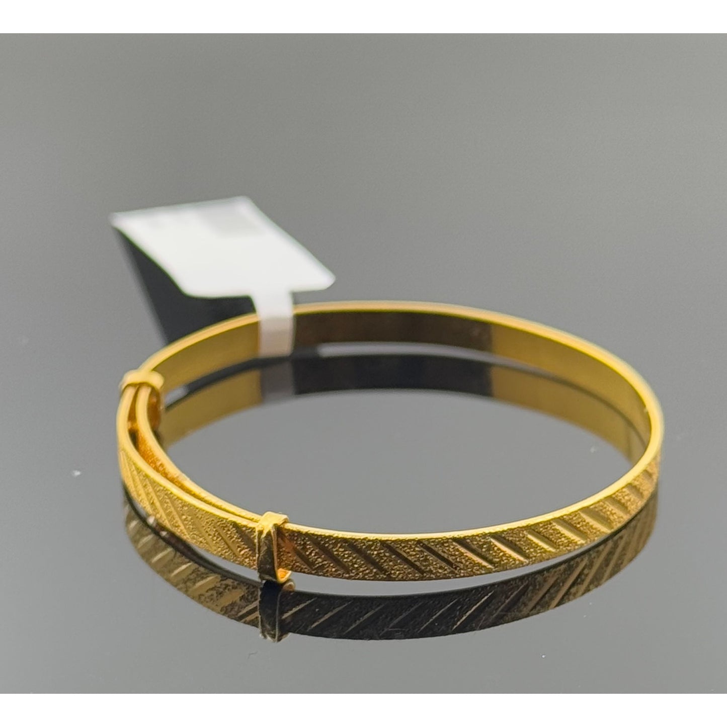 22k Simple Children Adjustable bangle BB29