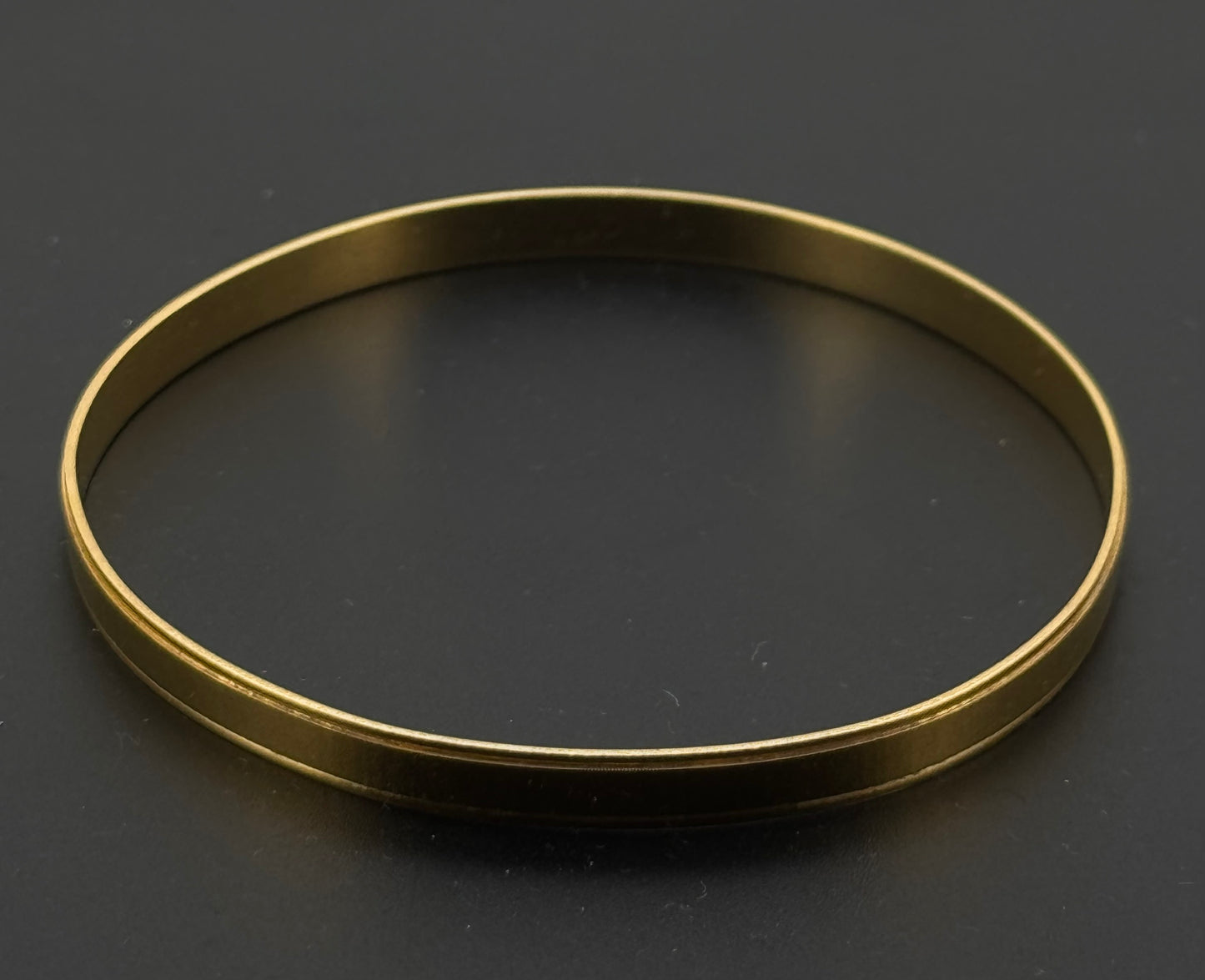 22K Solid Gold Fancy Bangles BG212