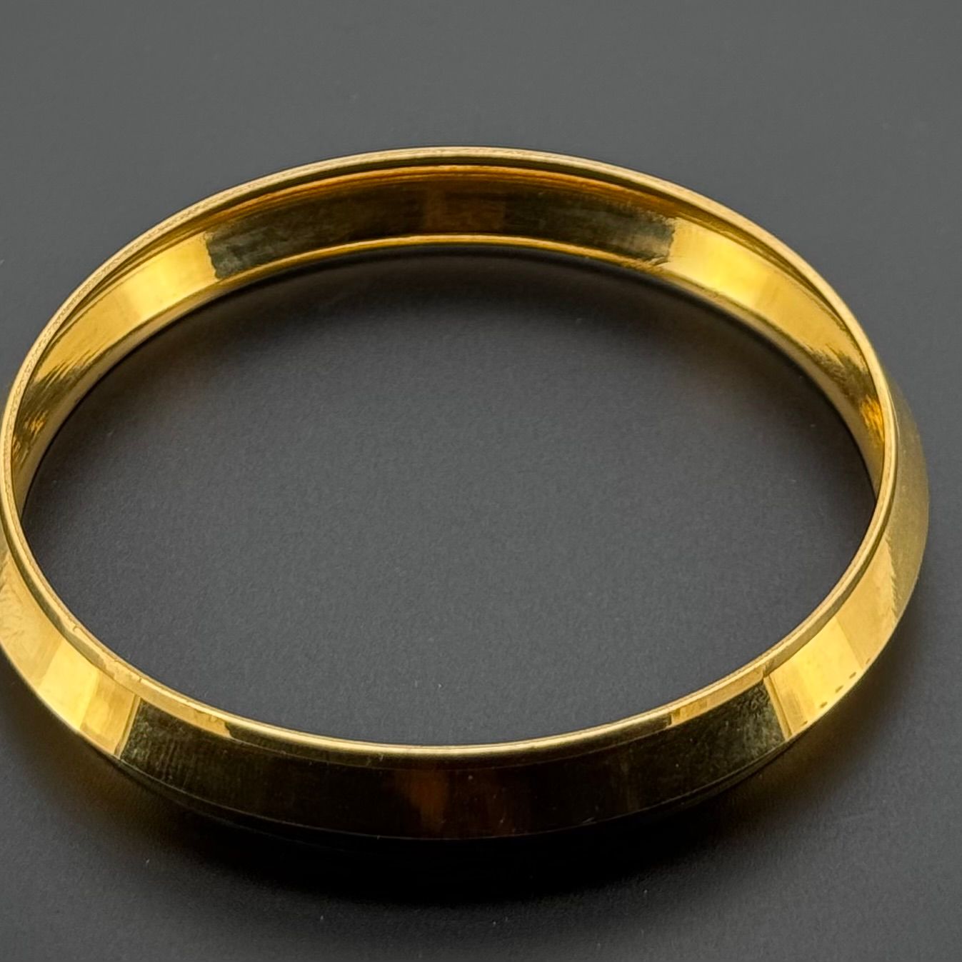 22K Solid Gold Fancy Bangles BG313
