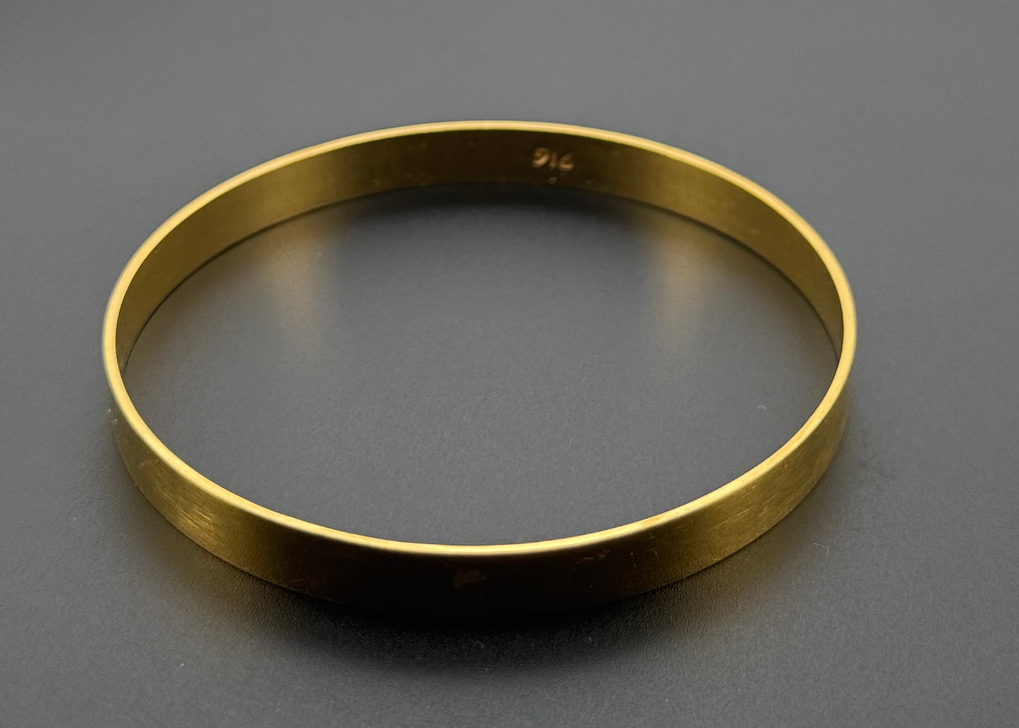 22K Solid Gold Fancy Bangles BG329