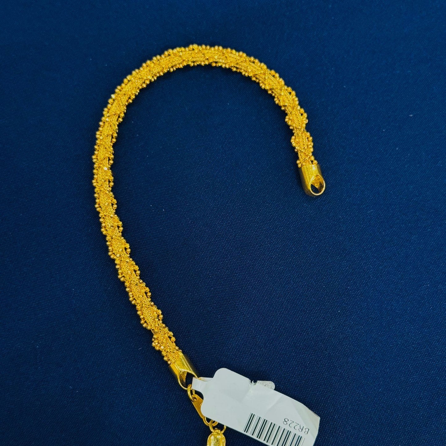 22K Solid Gold Bracelet BR228