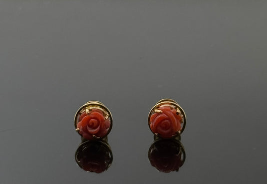22K Solid Gold Fancy Studs ES251