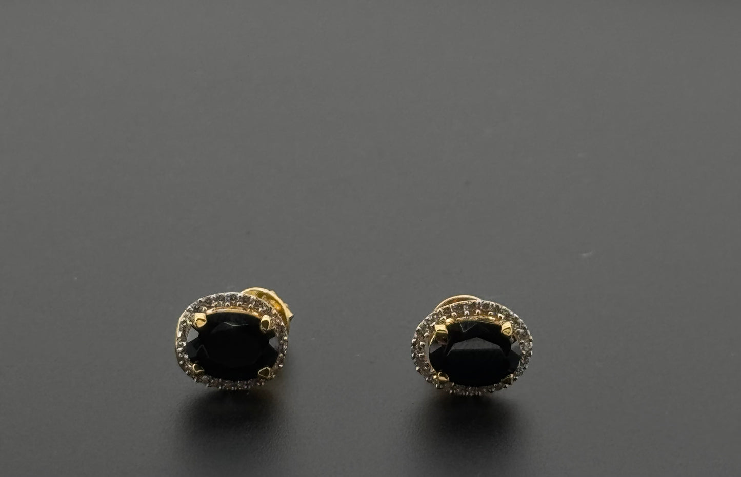 22K Solid Gold Fancy Studs ES330