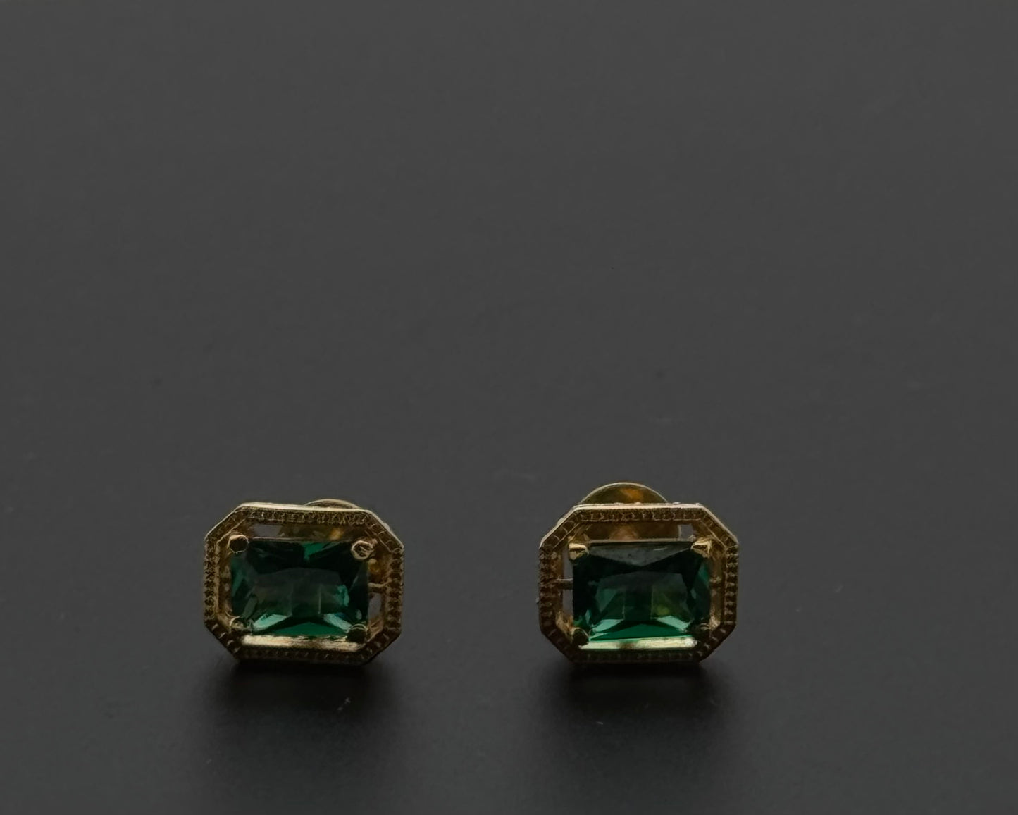 22K Solid Gold Fancy Studs ES350