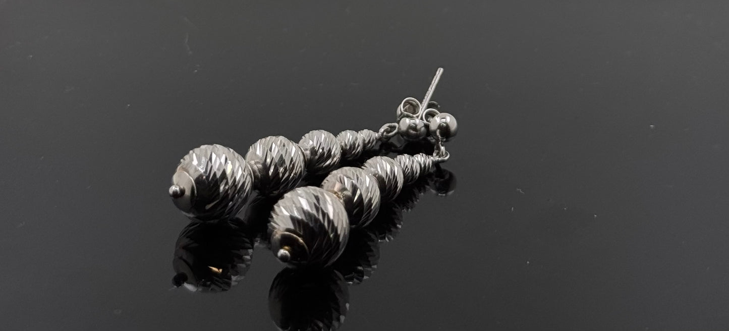 18K Solid Gold Fancy Studs ES44