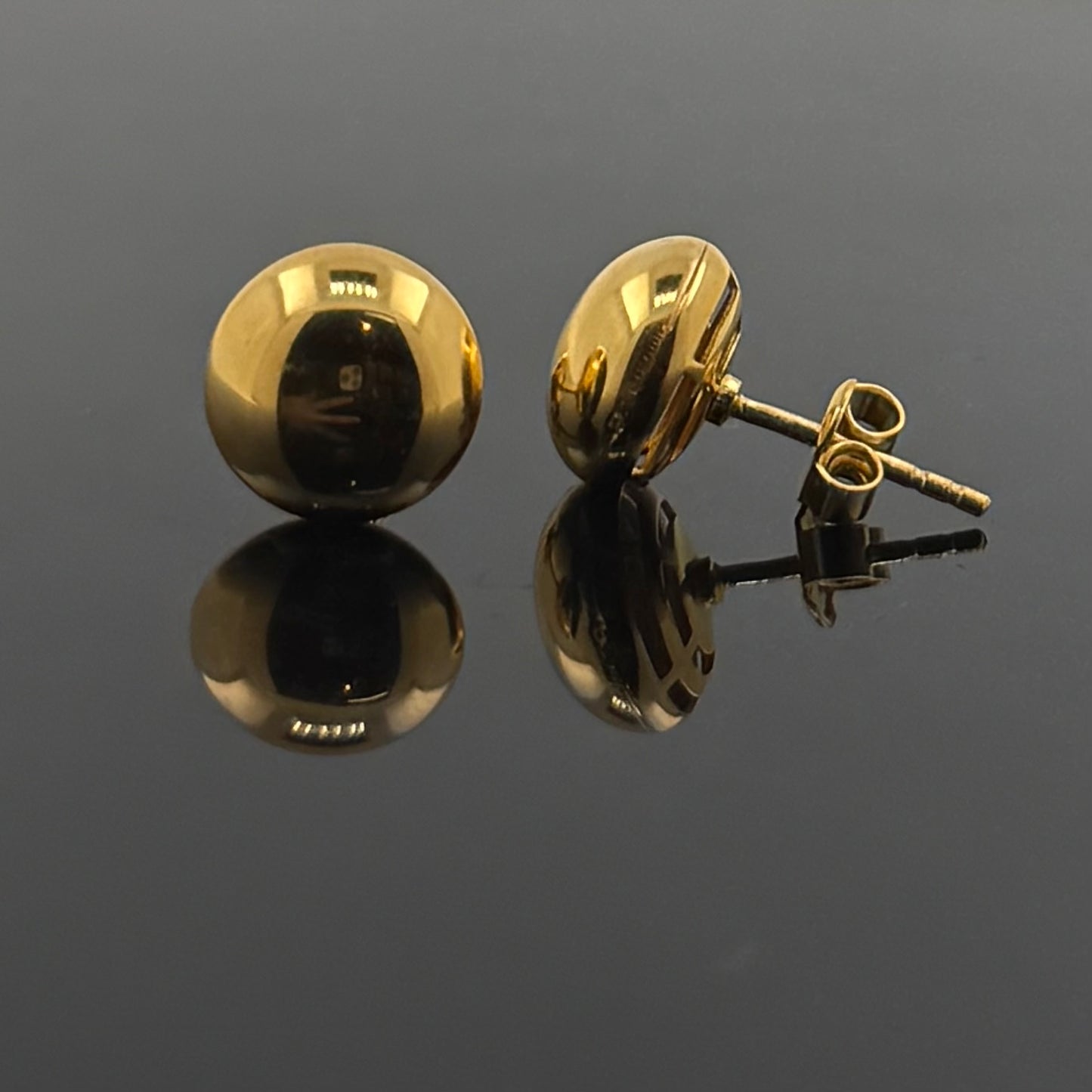 22K Solid Gold Fancy Studs ES47