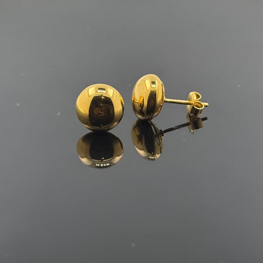 22K Solid Gold Fancy Studs ES52