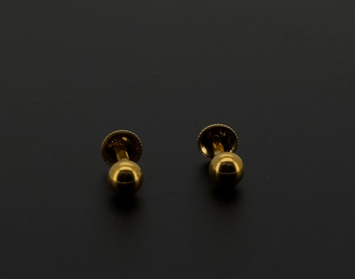 22K Solid Gold Fancy Studs ES532