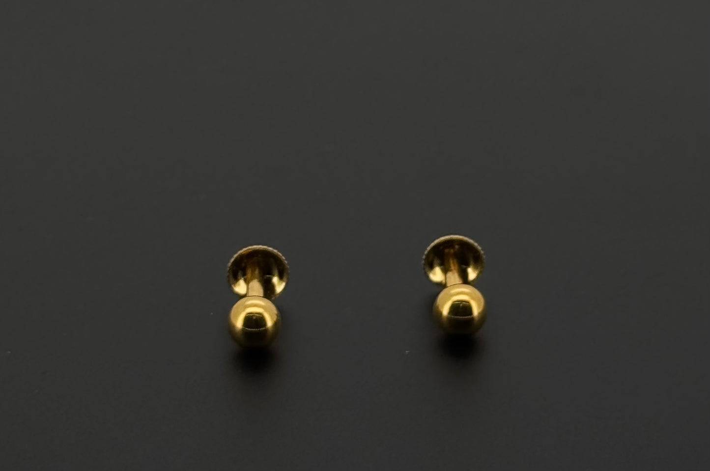22K Solid Gold Fancy Studs ES539