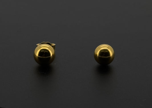 22K Solid Gold Fancy Studs ES548