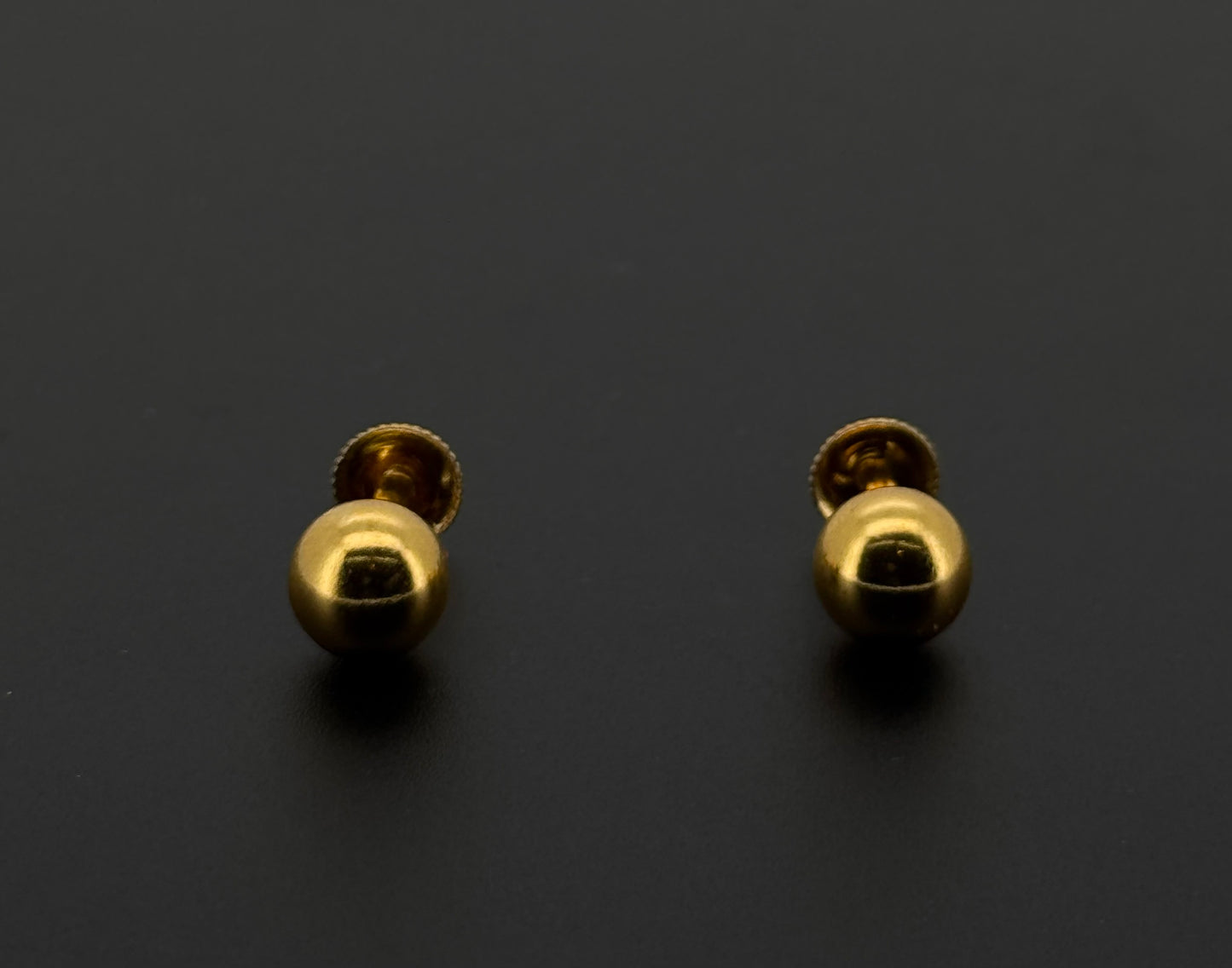 22K Solid Gold Fancy Studs ES550
