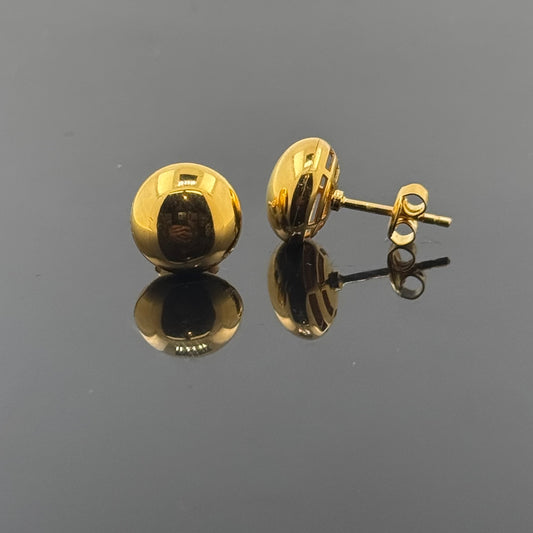 22K Solid Gold Fancy Studs ES58