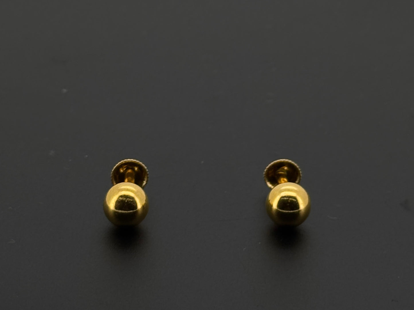 22K Solid Gold Fancy Studs ES583