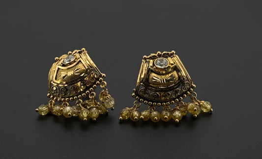 22K Solid Gold Fancy Studs ES638