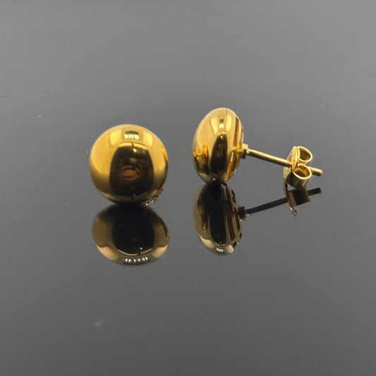 22K Solid Gold Fancy Studs ES66