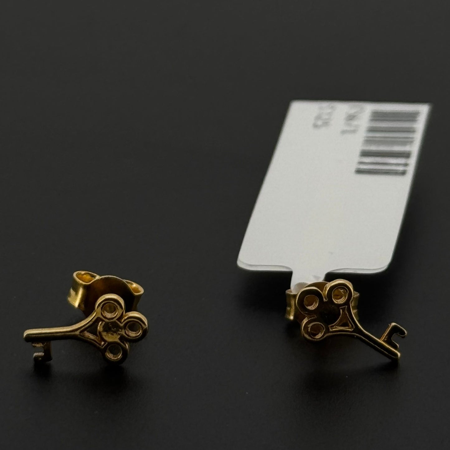 22K Solid Gold Fancy Studs ES671