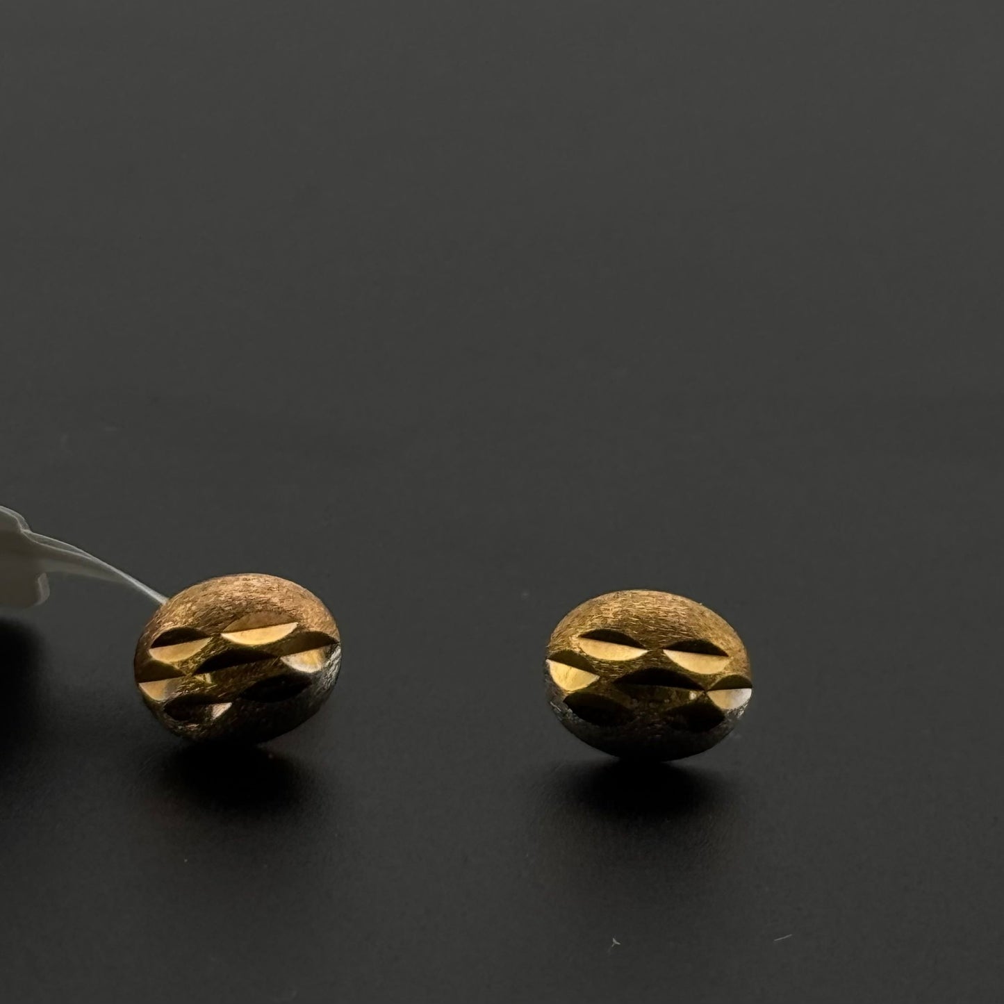 22K Solid Gold Fancy Studs ES680