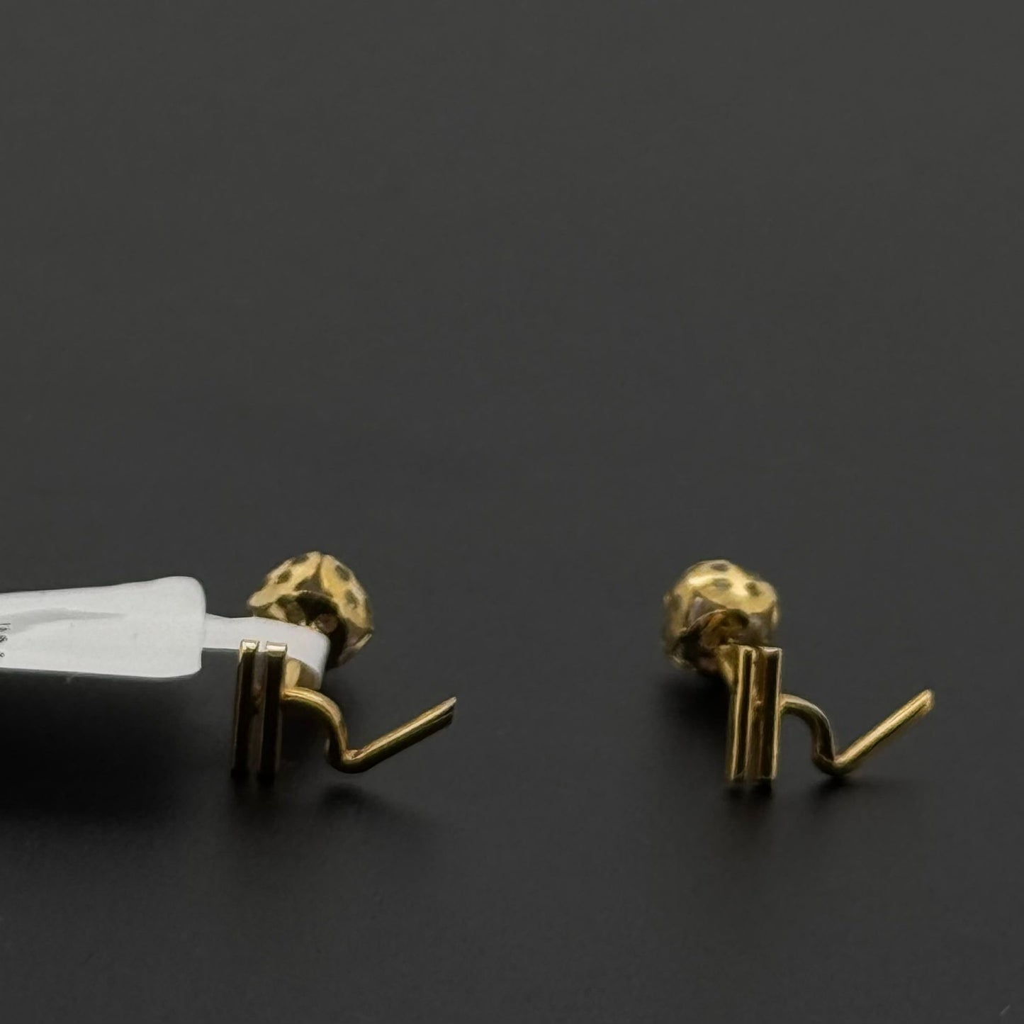 14K Solid Gold Fancy Studs ES694