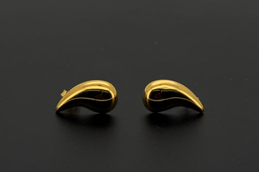 22K Solid Gold Fancy Studs ES703