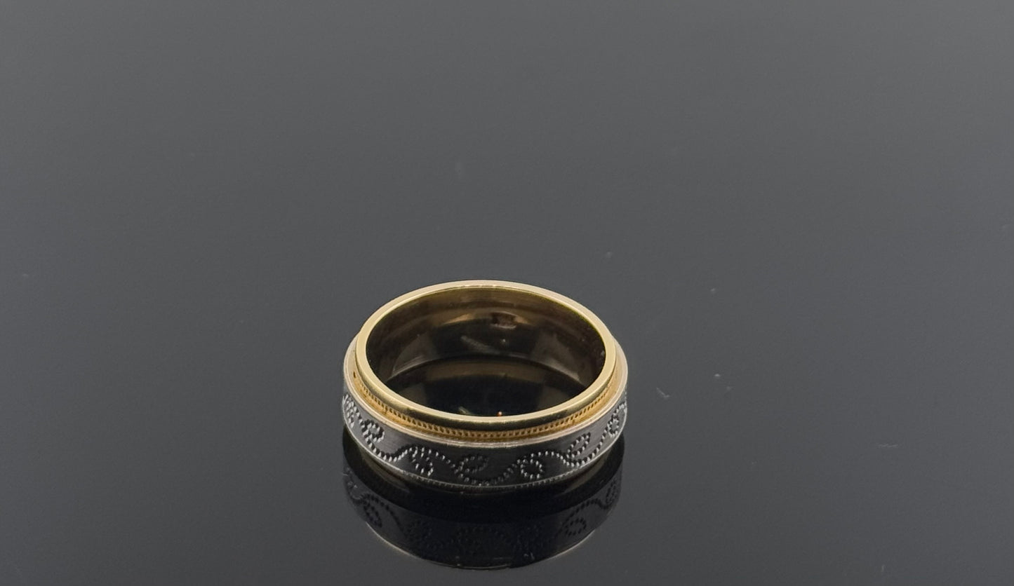 14k Solid Gold Ladies Simple Ring GR1051