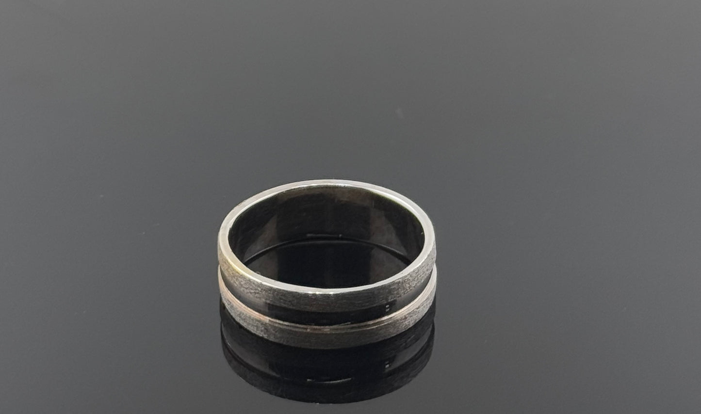 14k Solid Gold Ladies Simple Ring GR1053