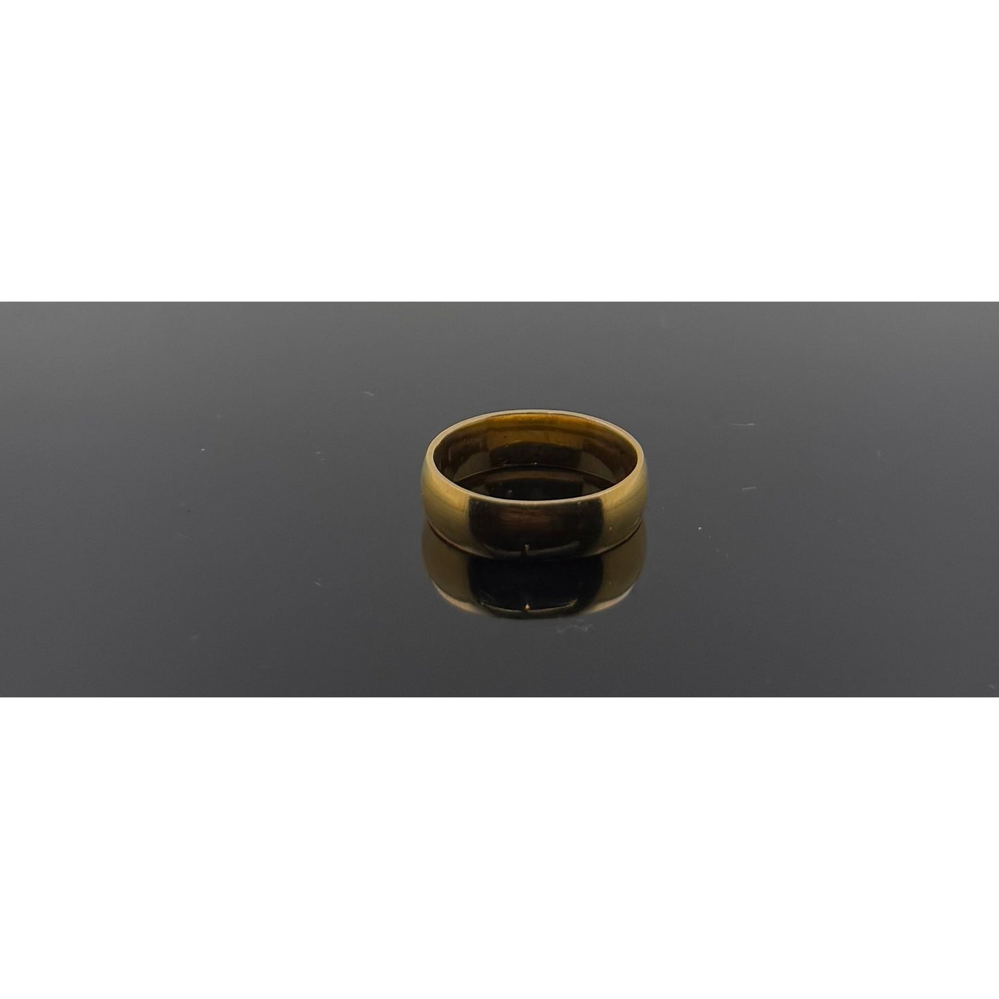 22k Solid Gold Ladies Simple Ring GR1092