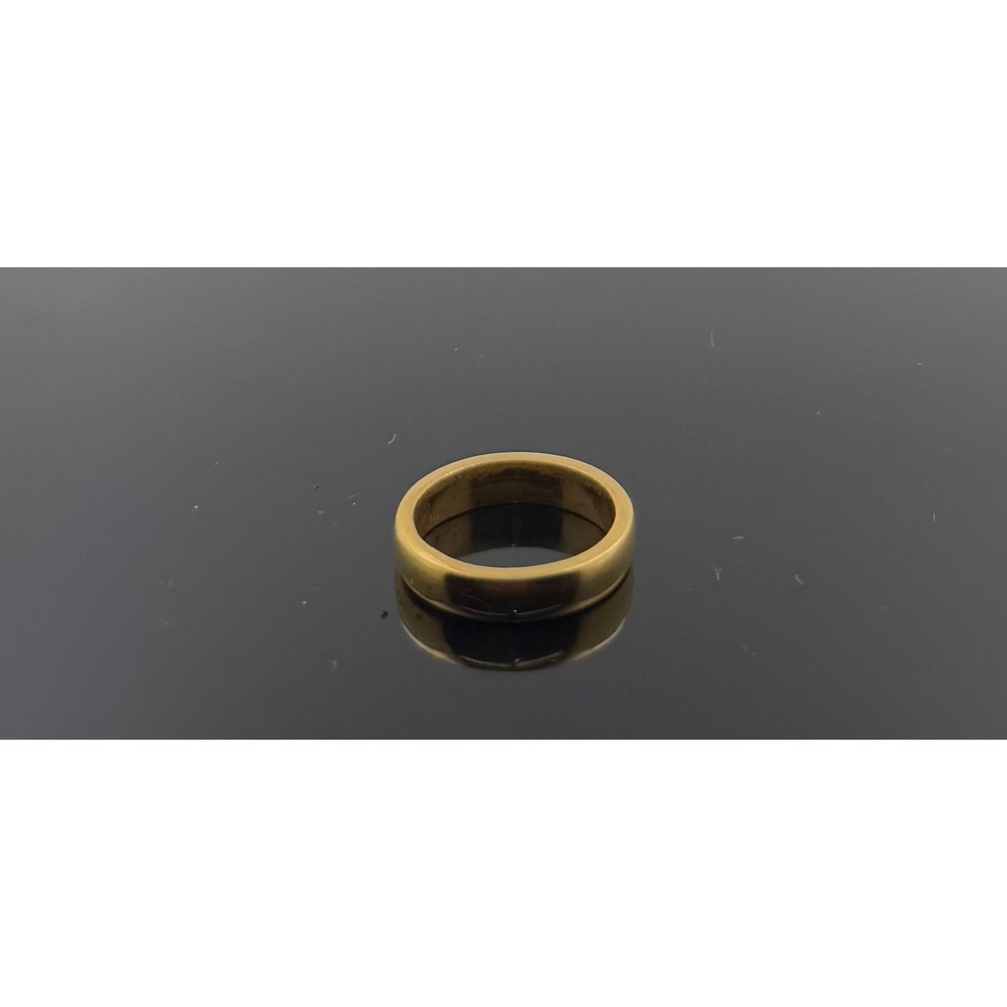 22k Solid Gold Ladies Simple Ring GR1103
