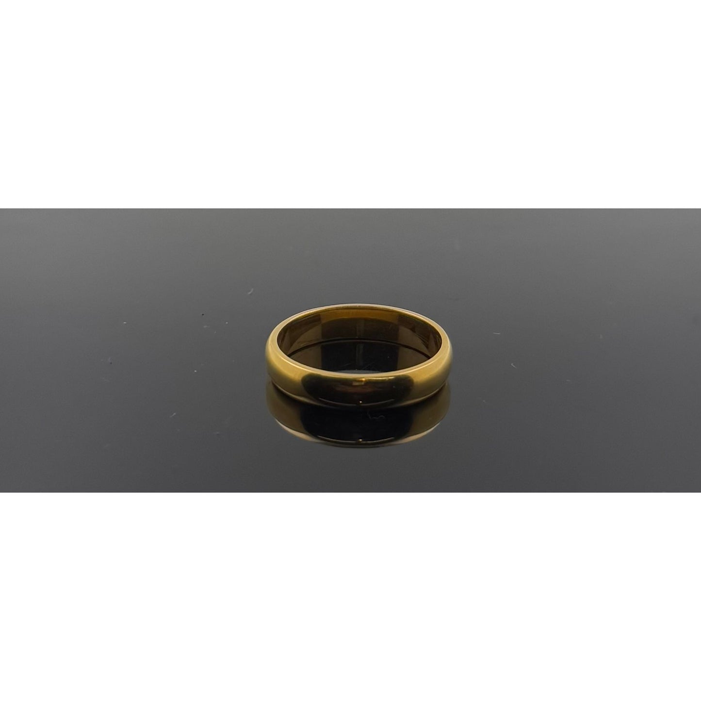 21k Solid Gold Ladies Simple Ring GR1112