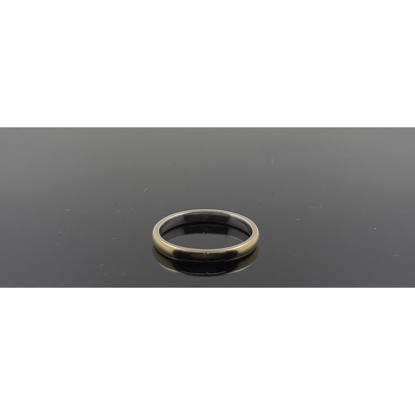 18k Solid Gold Ladies Simple Ring GR1118