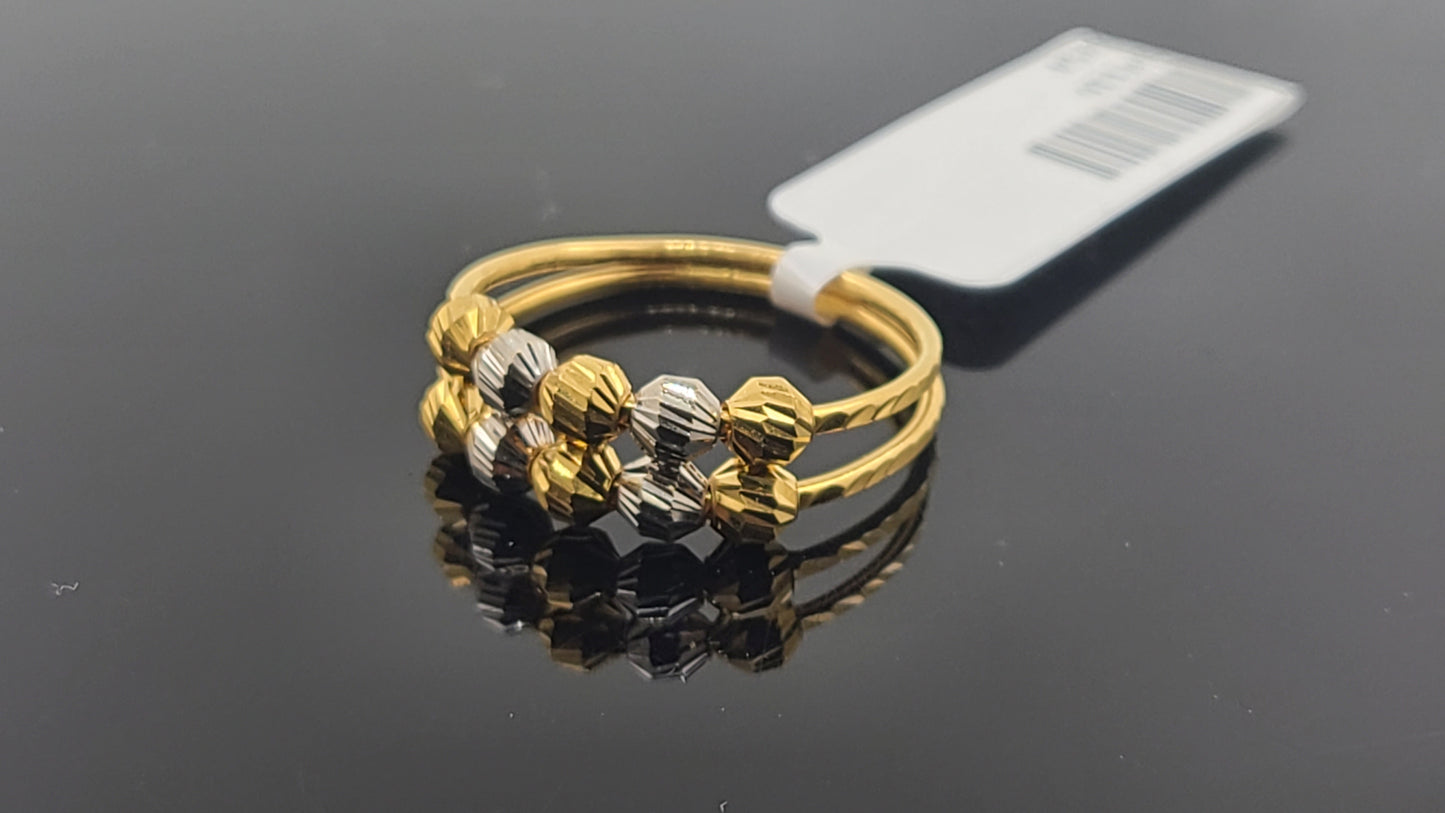 22k Solid Gold Ladies Simple Ring GR116