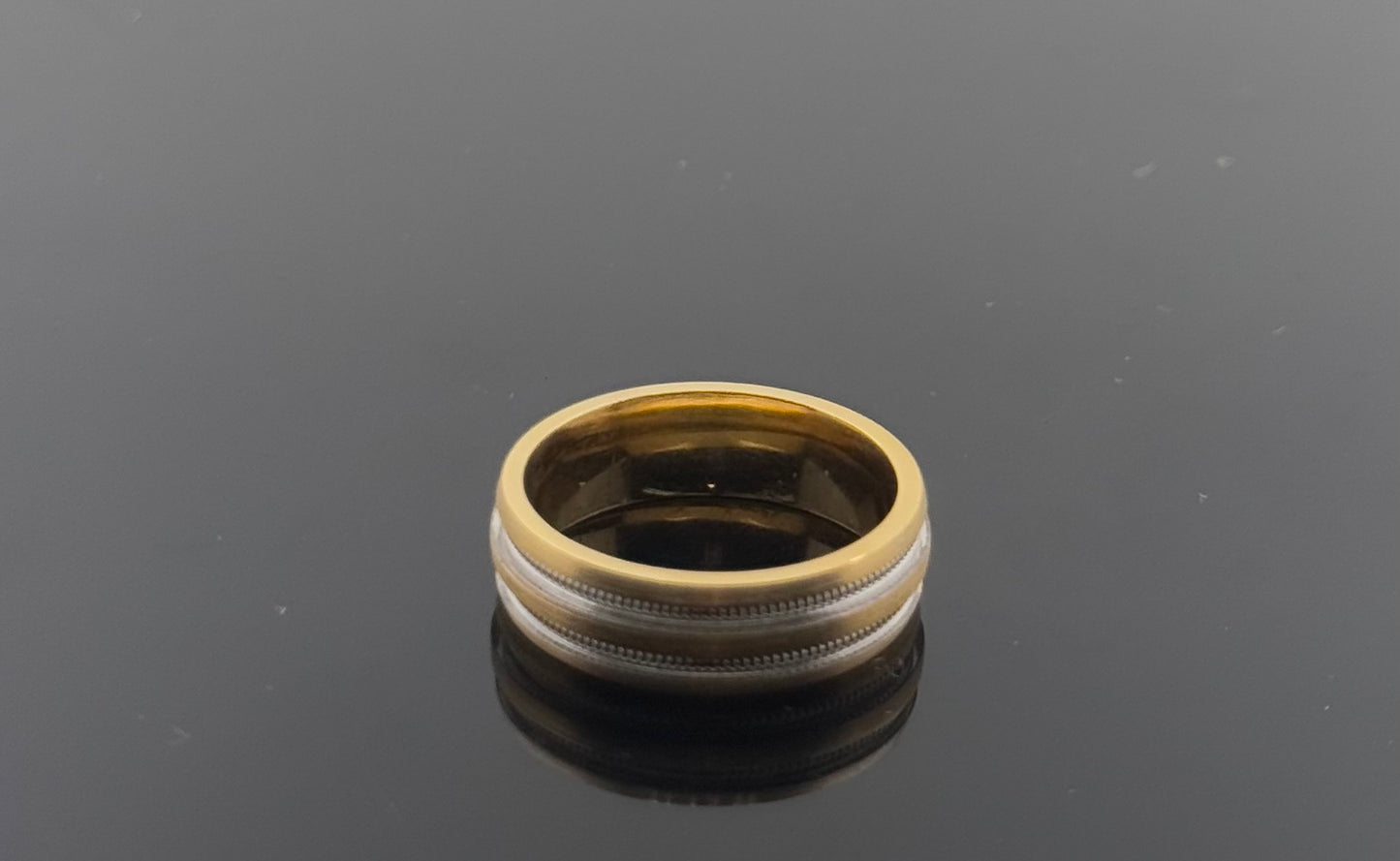 21k Solid Gold Ladies Simple Ring GR1176