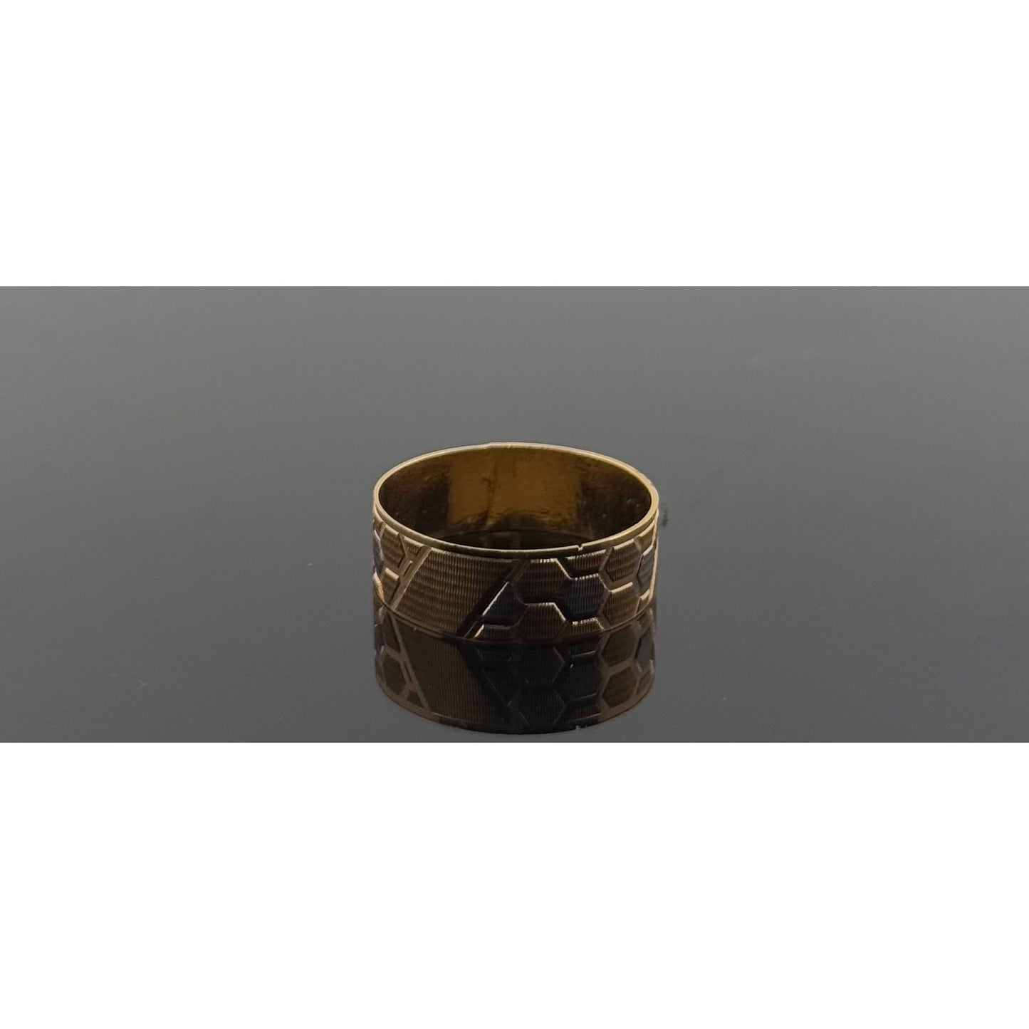 21k Solid Gold Ladies Simple Ring GR1179