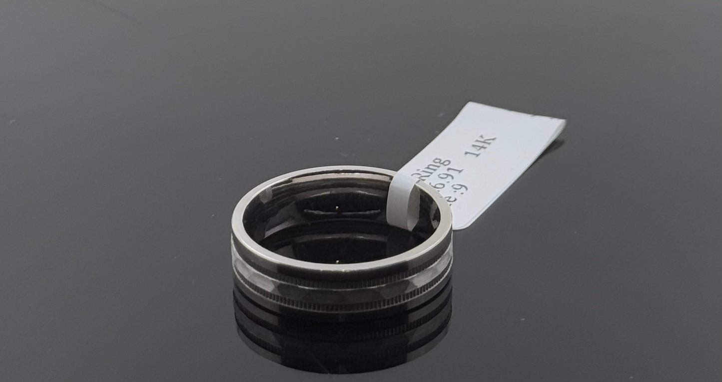 14k Solid Gold Ladies Simple Ring GR1243