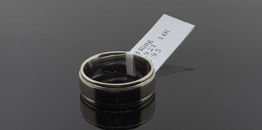 14k Solid Gold Ladies Simple Ring GR1259