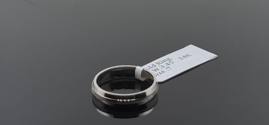 14k Solid Gold Ladies Simple Ring GR1260