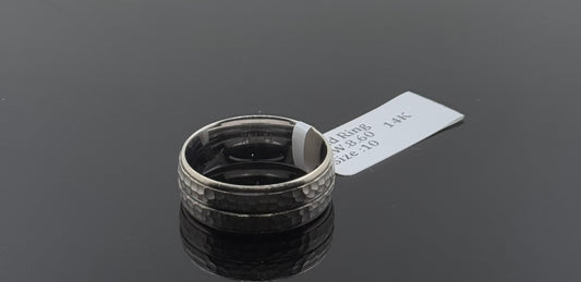 14k Solid Gold Ladies Simple Ring GR1261