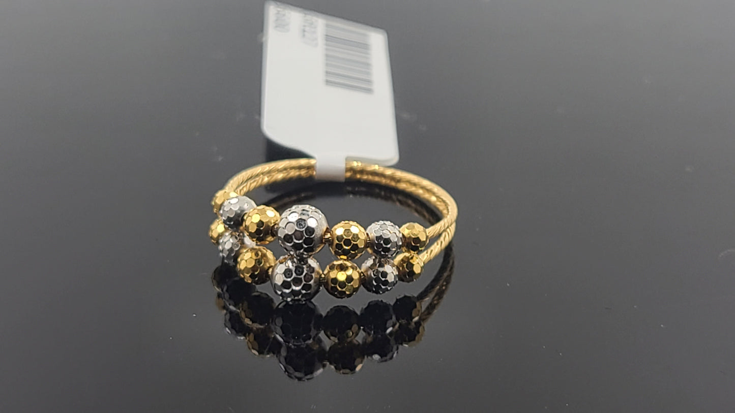 22k Solid Gold Ladies Simple Ring GR127