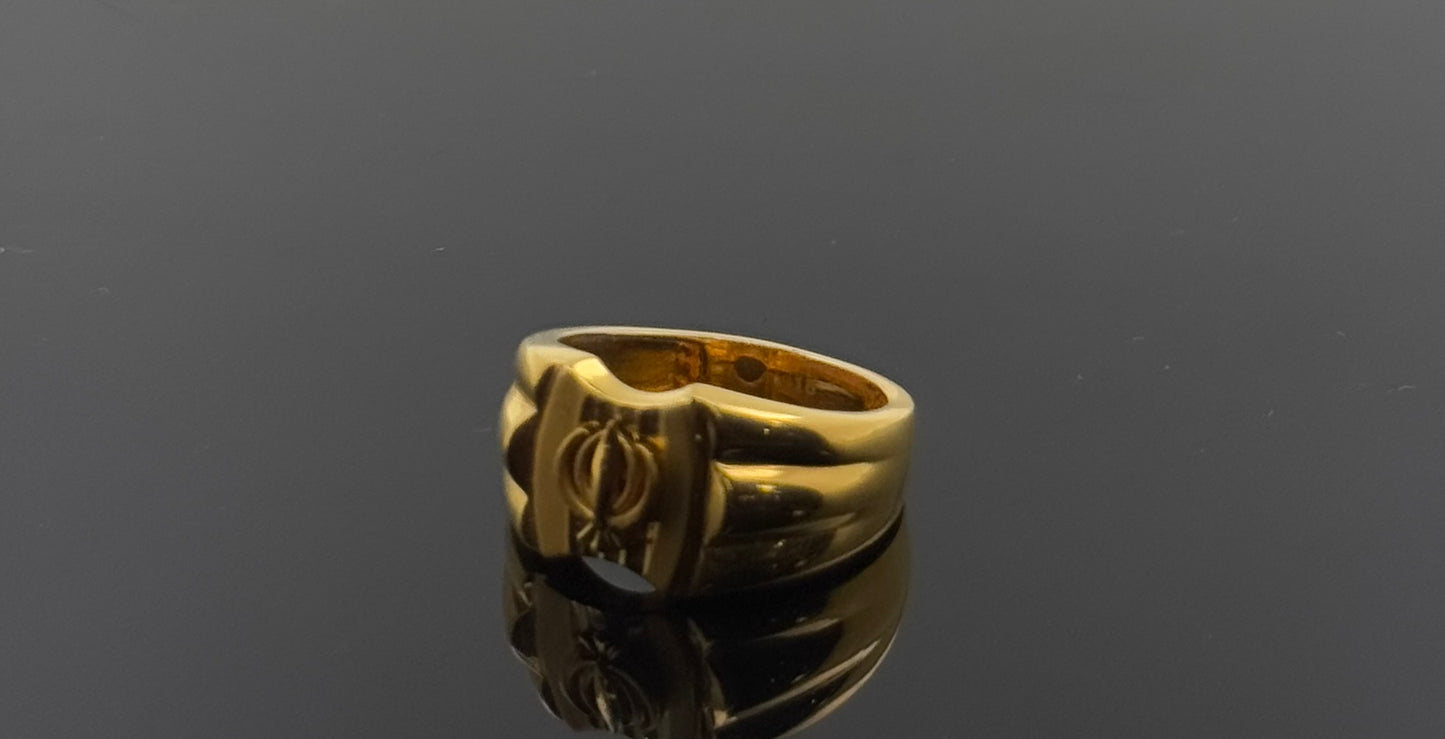 22k Elegant Men Hindu OM gr1282