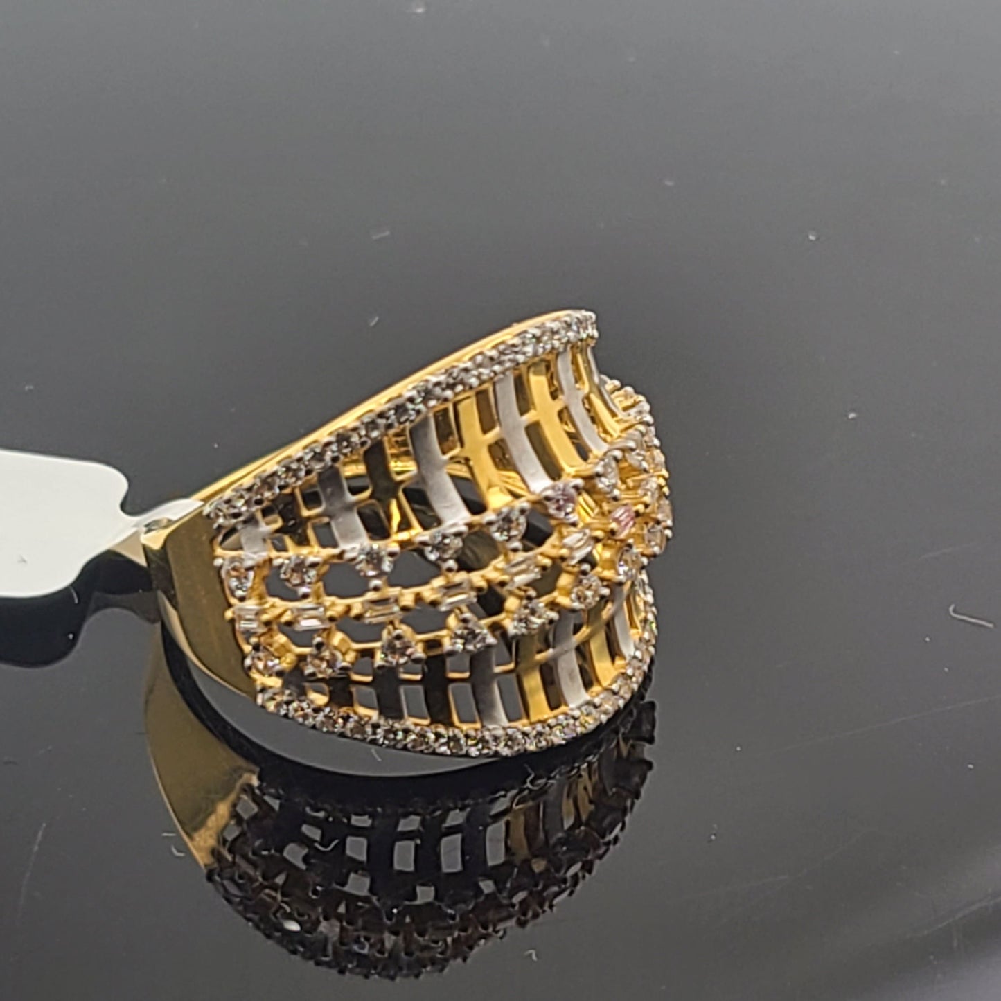 22k Solid Gold Ladies Simple Ring GR143