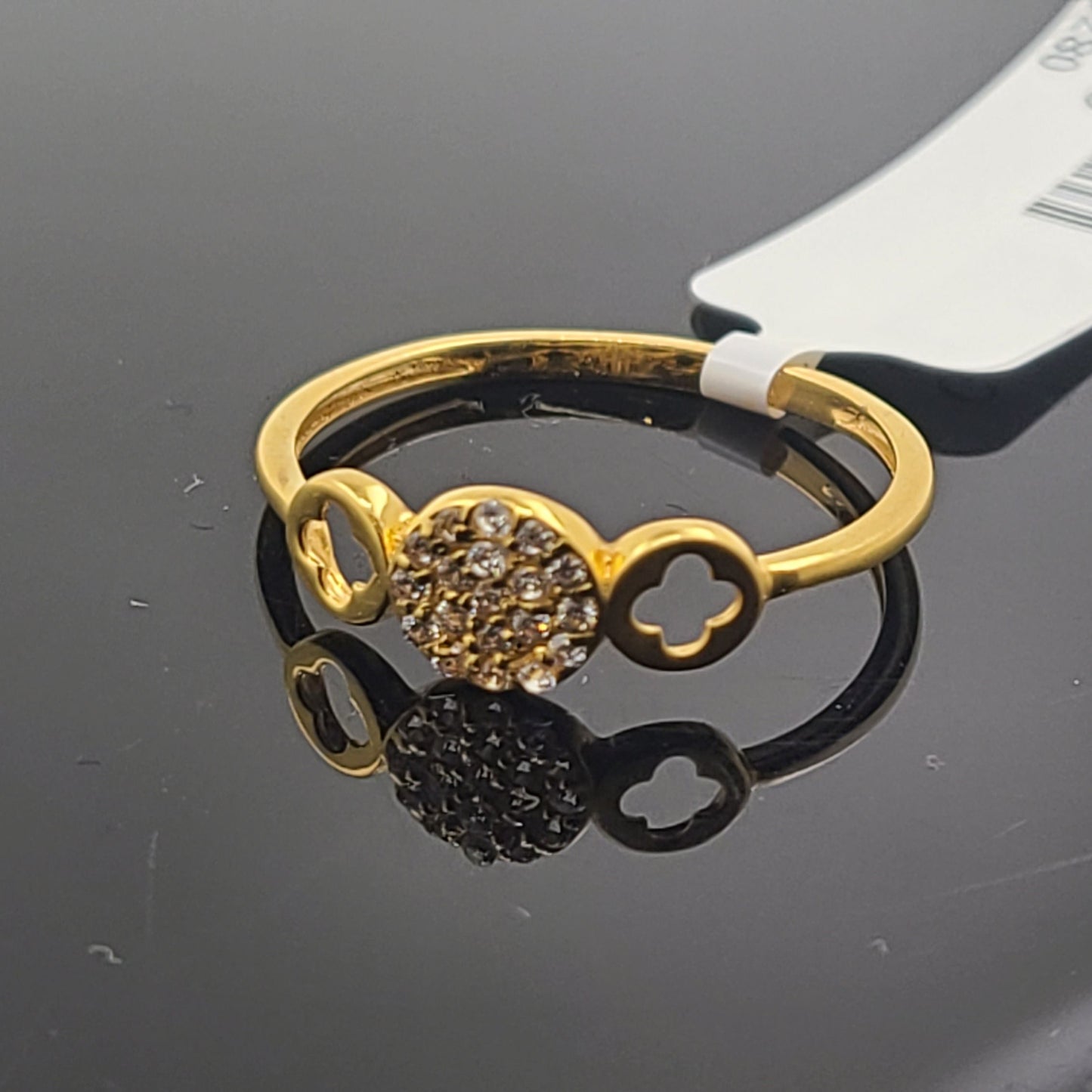 22k Solid Gold Ladies Simple Ring GR149
