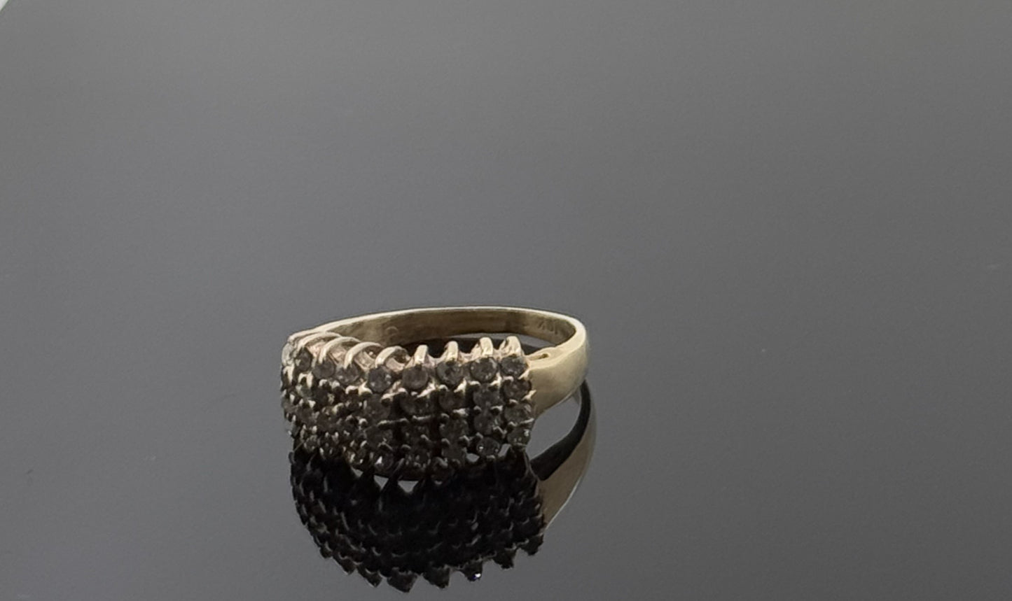 10k Solid Gold Ladies Simple Ring GR1517
