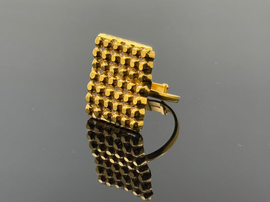 21k Solid Gold Ladies Simple Ring GR1634