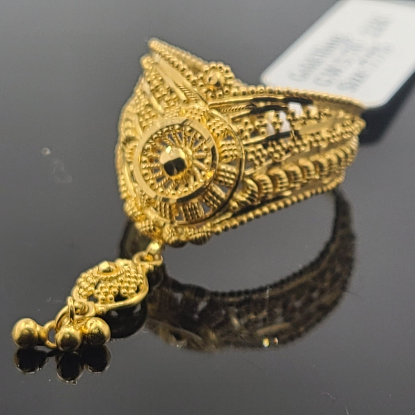22k Solid Gold Ladies Simple Ring GR171