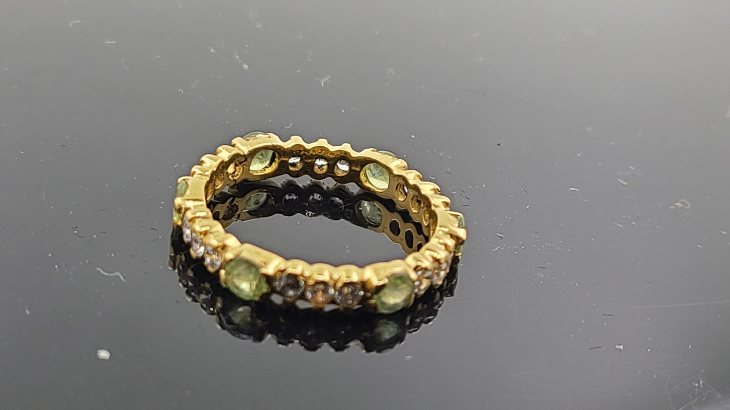 21k Solid Gold Ladies Simple Ring GR350