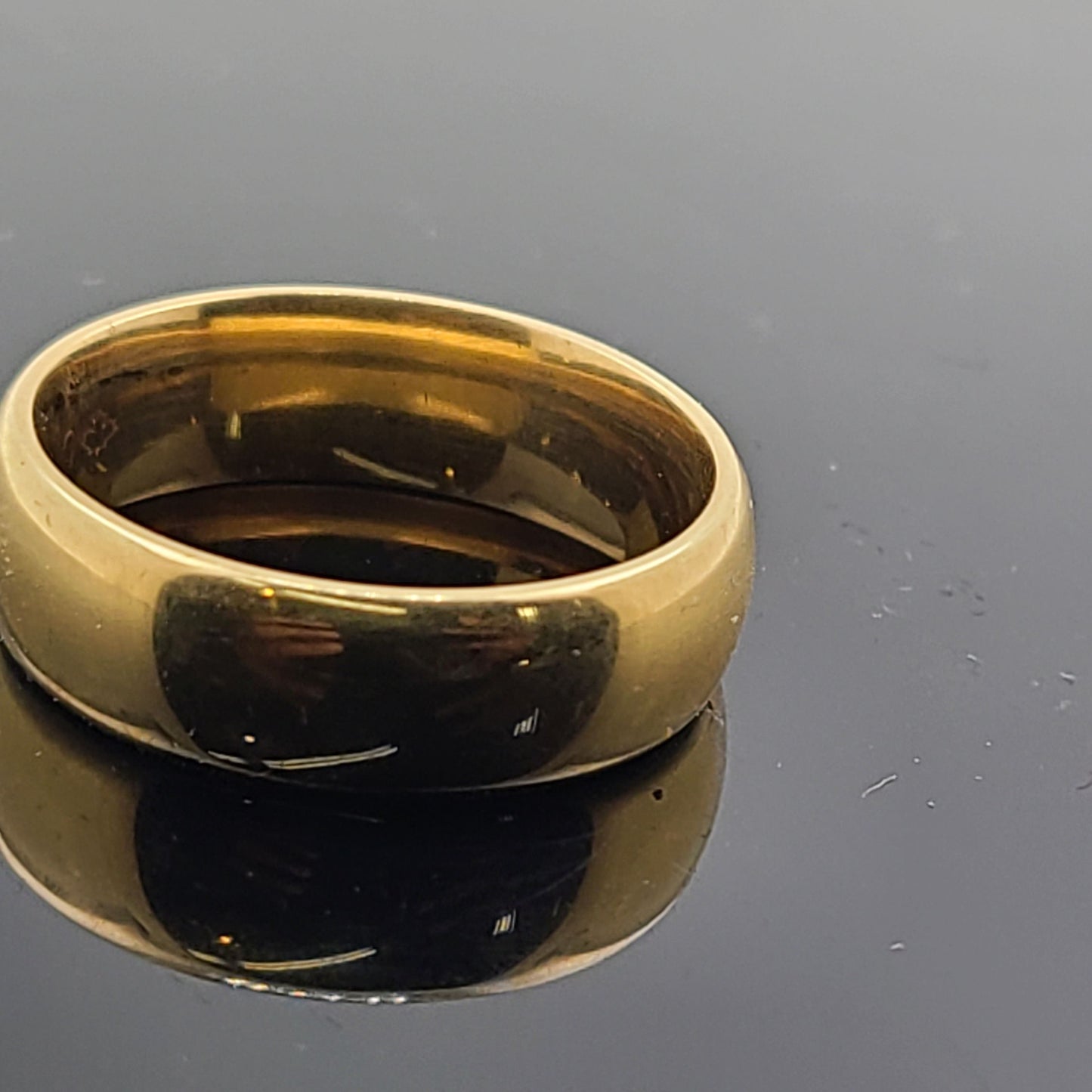 14k Solid Gold Ladies Simple Ring GR367
