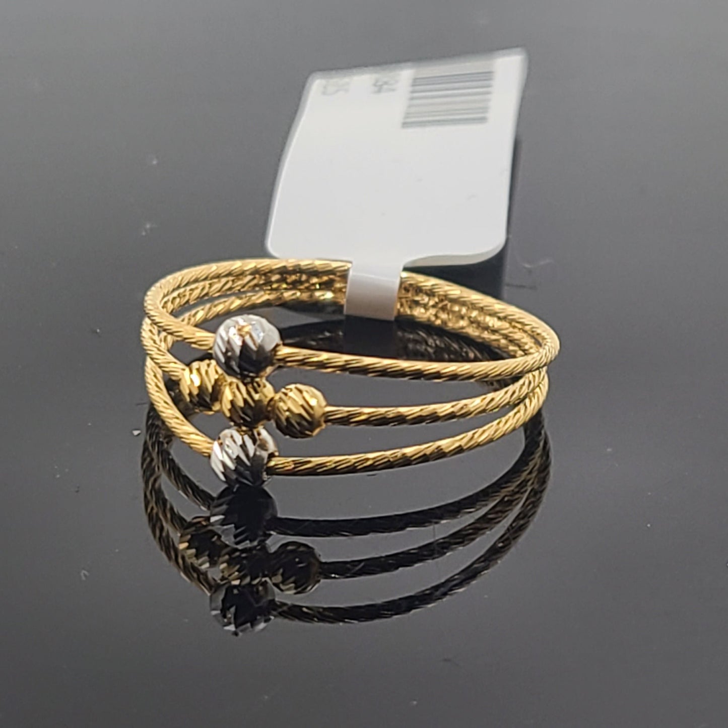 22k Solid Gold Ladies Simple Ring GR84