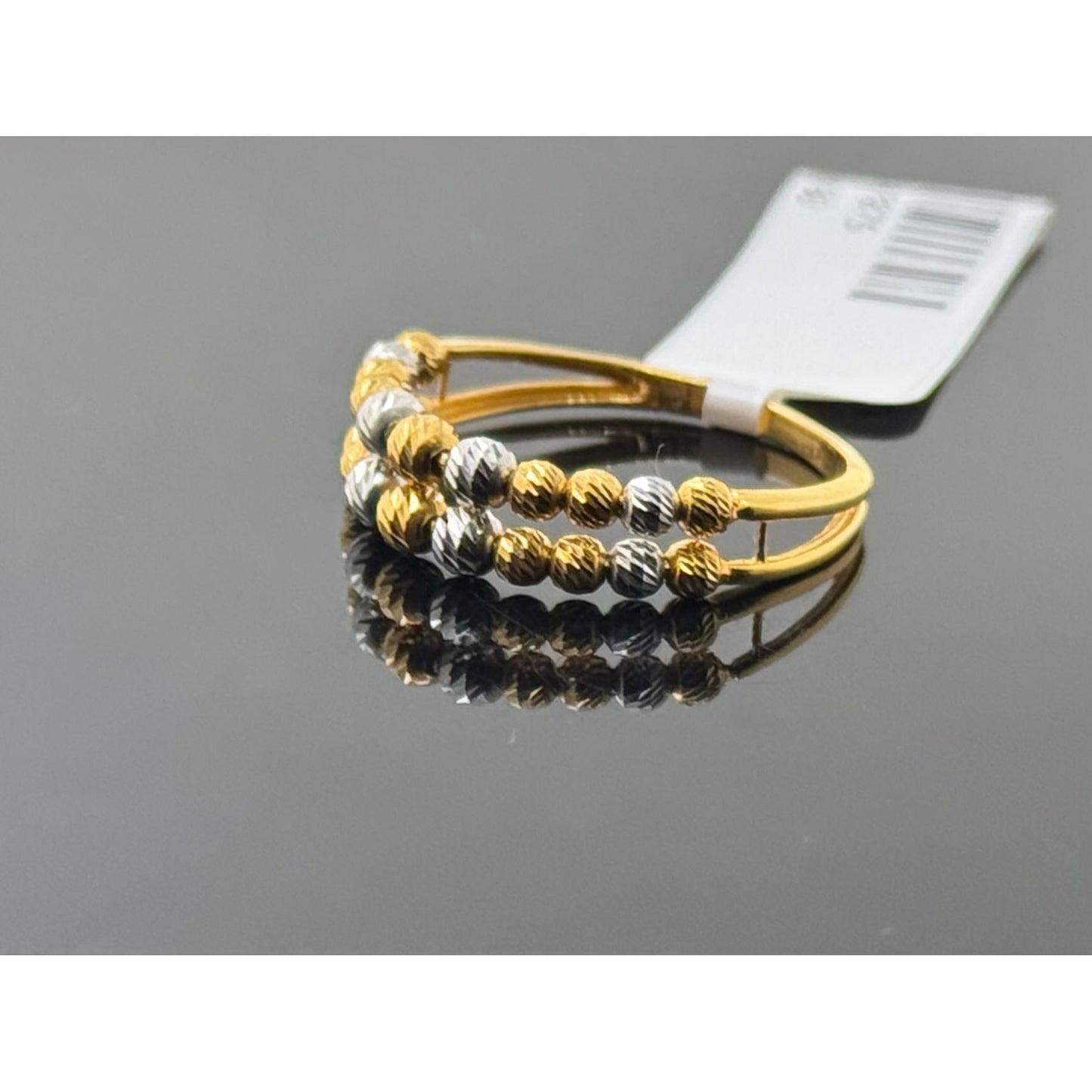 22k Solid Gold Ladies Simple Ring GR875