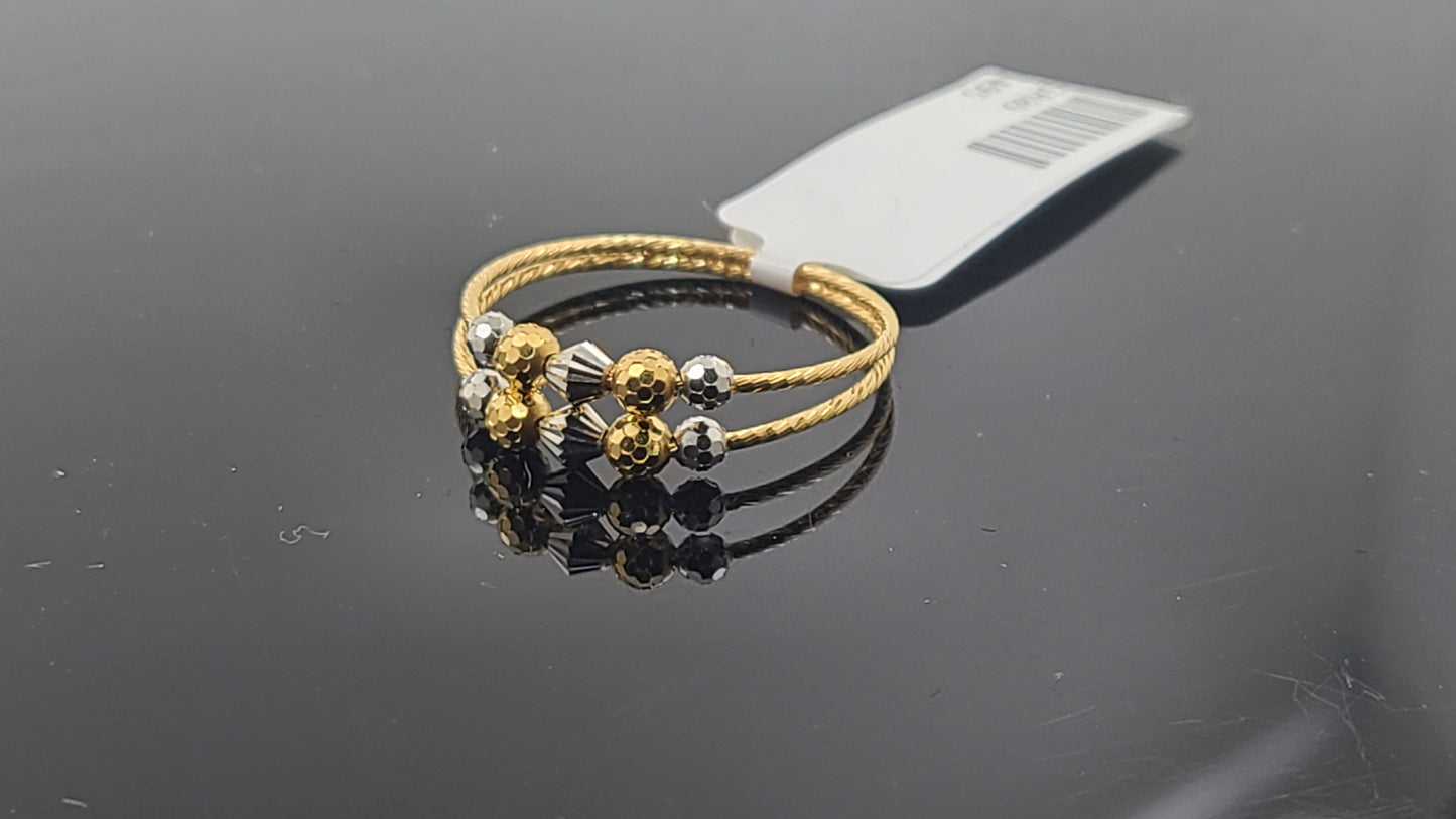 22k Solid Gold Ladies Simple Ring GR89