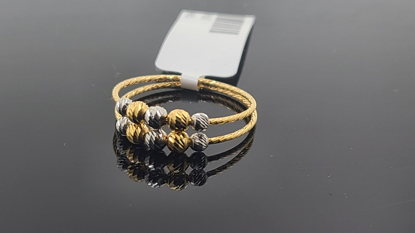 22k Solid Gold Ladies Simple Ring GR92